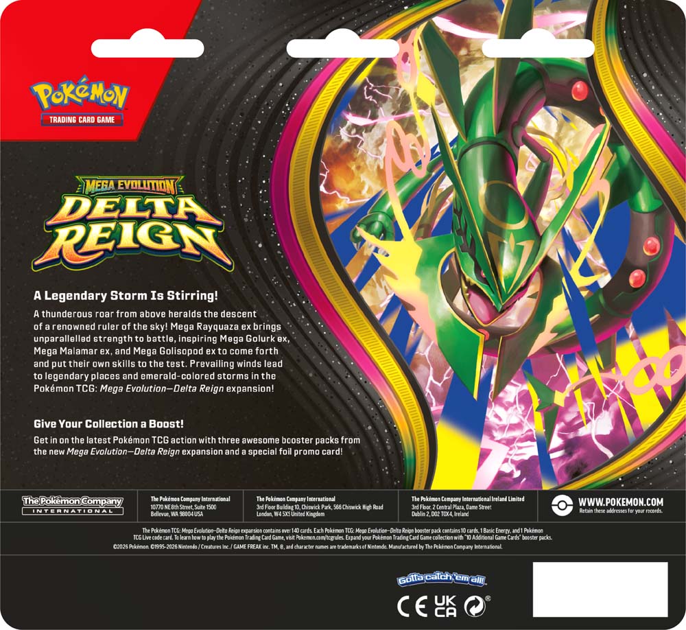 Delta Reign 3-Pack Blister: Seel