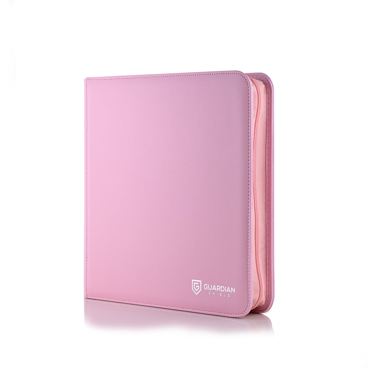 Guardian Shield Zip Binder 12 Pocket Pink