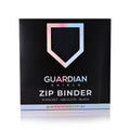 Guardian Shield Zip Binder 12 Pocket Black