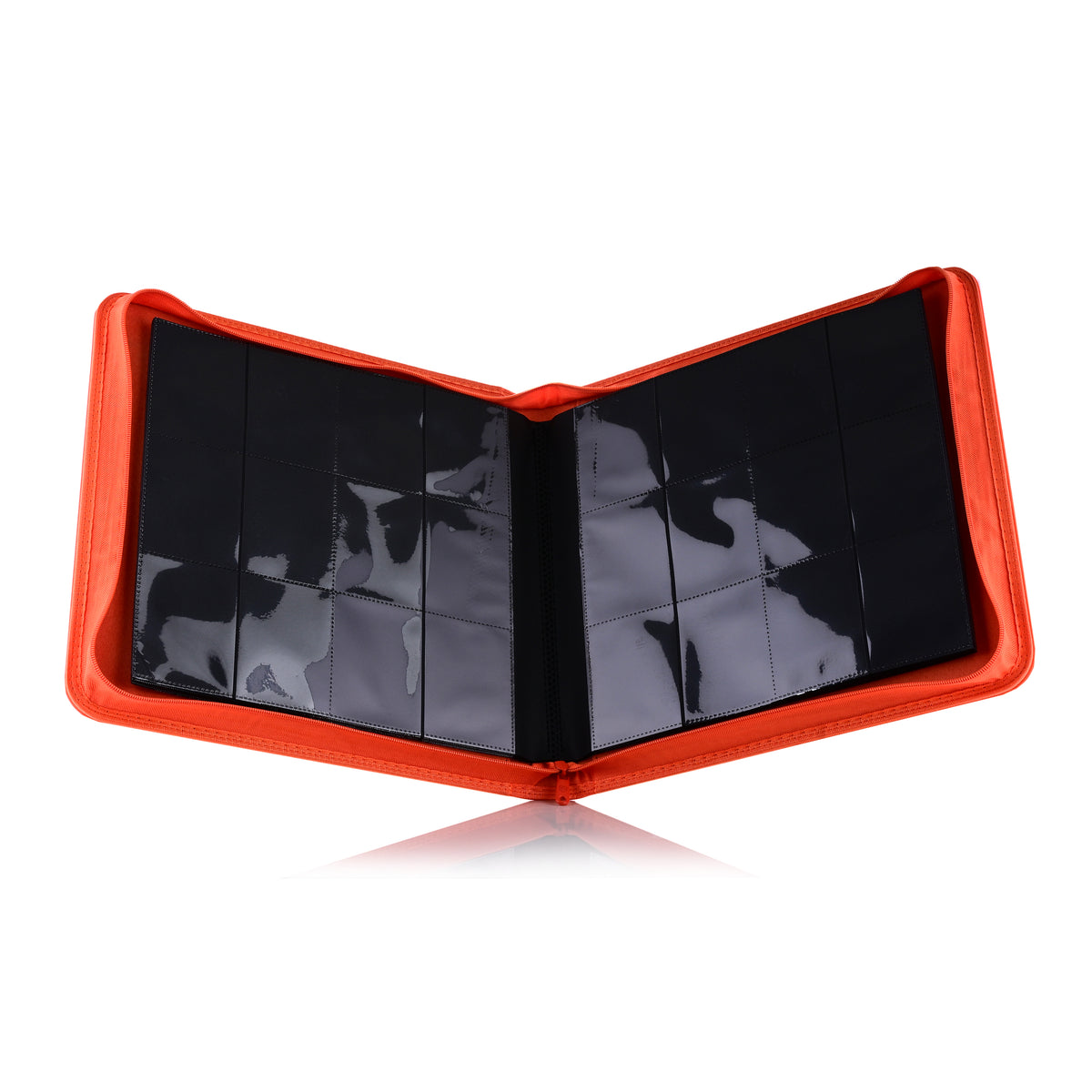 Guardian Shield Zip Binder 12 Pocket Orange