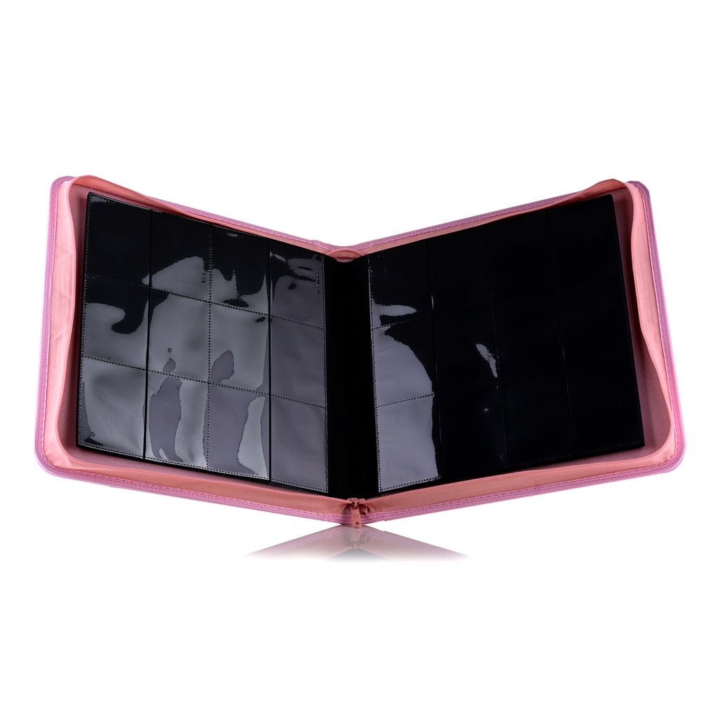 Guardian Shield Zip Binder 12 Pocket Pink
