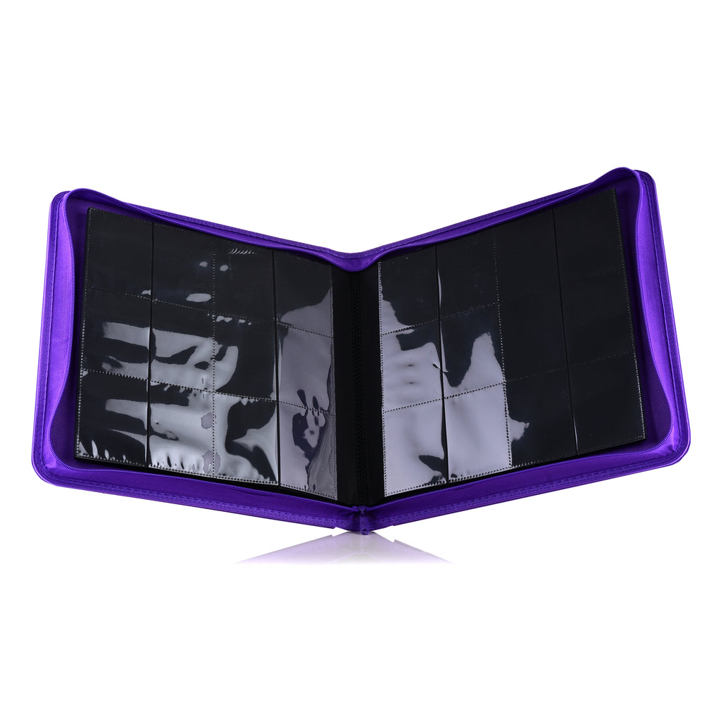 Guardian Shield Zip Binder 12 Pocket Purple