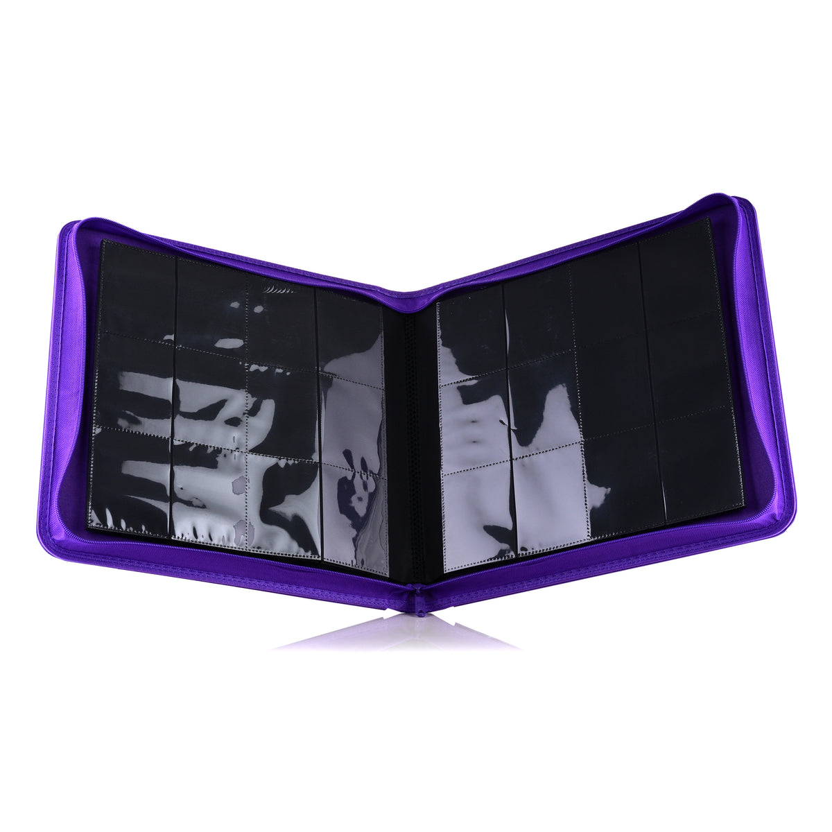 Guardian Shield Zip Binder 12 Pocket Purple