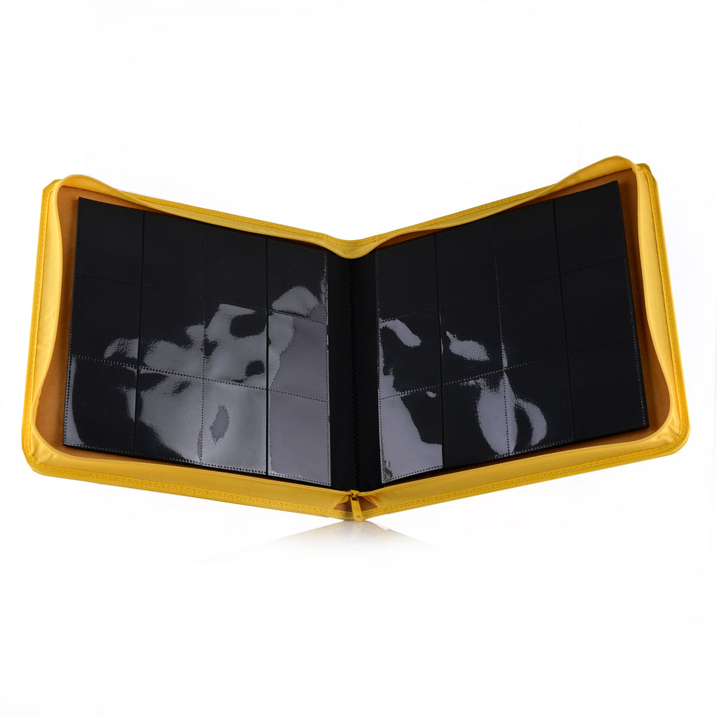 Guardian Shield Zip Binder 12 Pocket Yellow