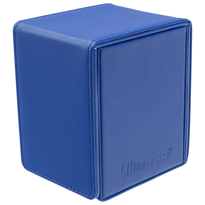 Ultra Pro Vivid Blue Alcove Flip Deck Box