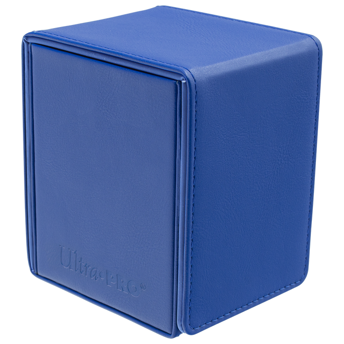 Ultra Pro Vivid Blue Alcove Flip Deck Box