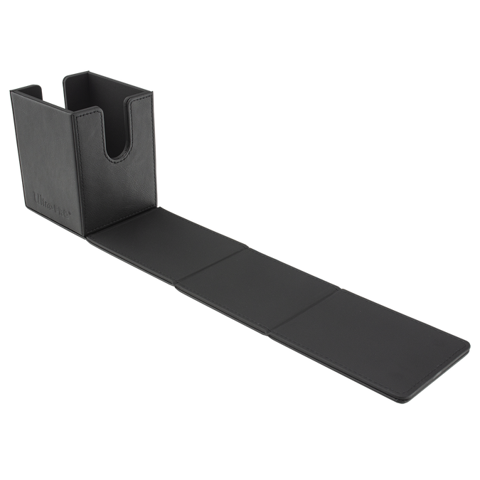Ultra Pro Vivid Black Alcove Flip Deck Box