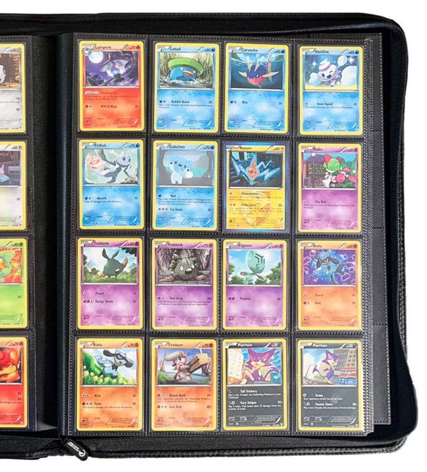 Heaps Good Collectables 16 Pocket Ultimate Binder Black