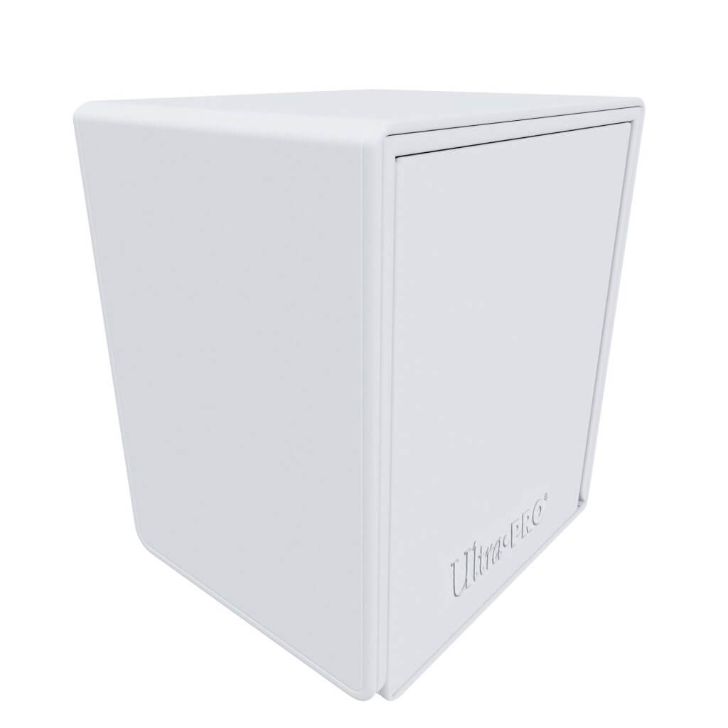 Ultra Pro Vivid White Alcove Flip Deck Box