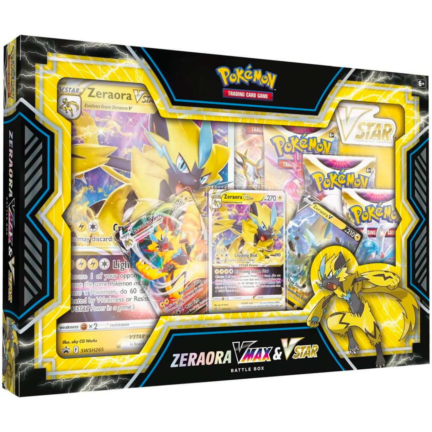 Pokémon Zeraora VMAX & VSTAR Battle Box