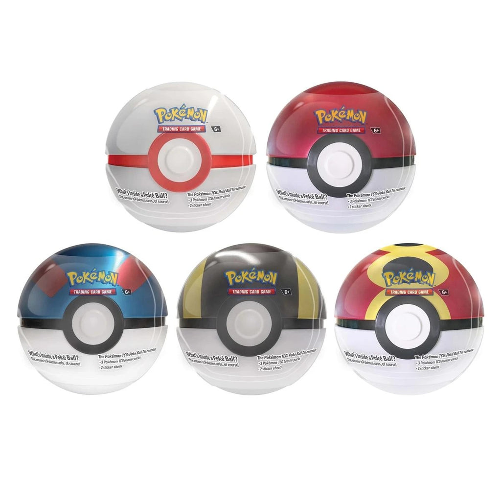 Pokemon Trading Card Game: Poke Ball Tin- Assorted