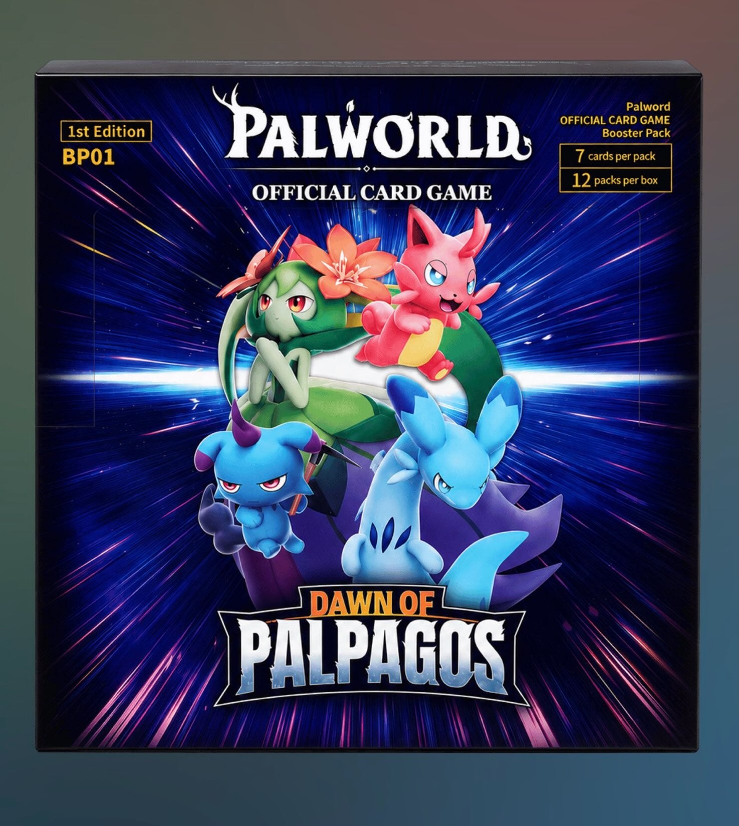Palworld Dawn Of Palpagos Booster Box