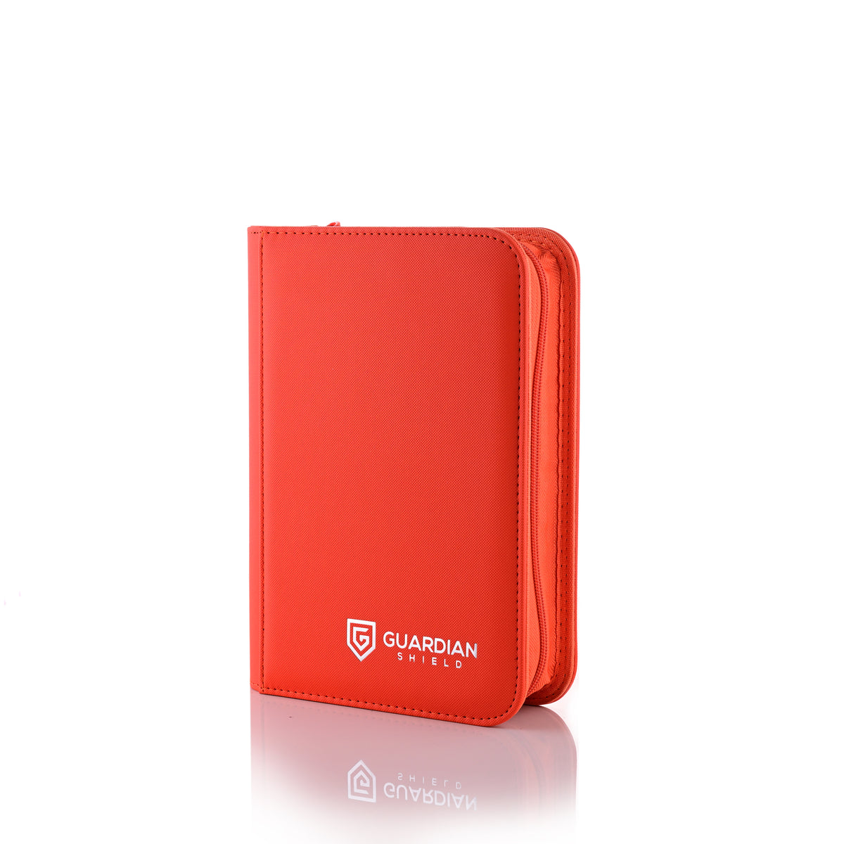 Guardian Shield Zip Binder 4 Pocket Orange