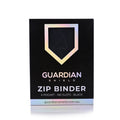 Guardian Shield Zip Binder 4 Pocket Black