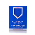 Guardian Shield Zip Binder 4 Pocket Blue