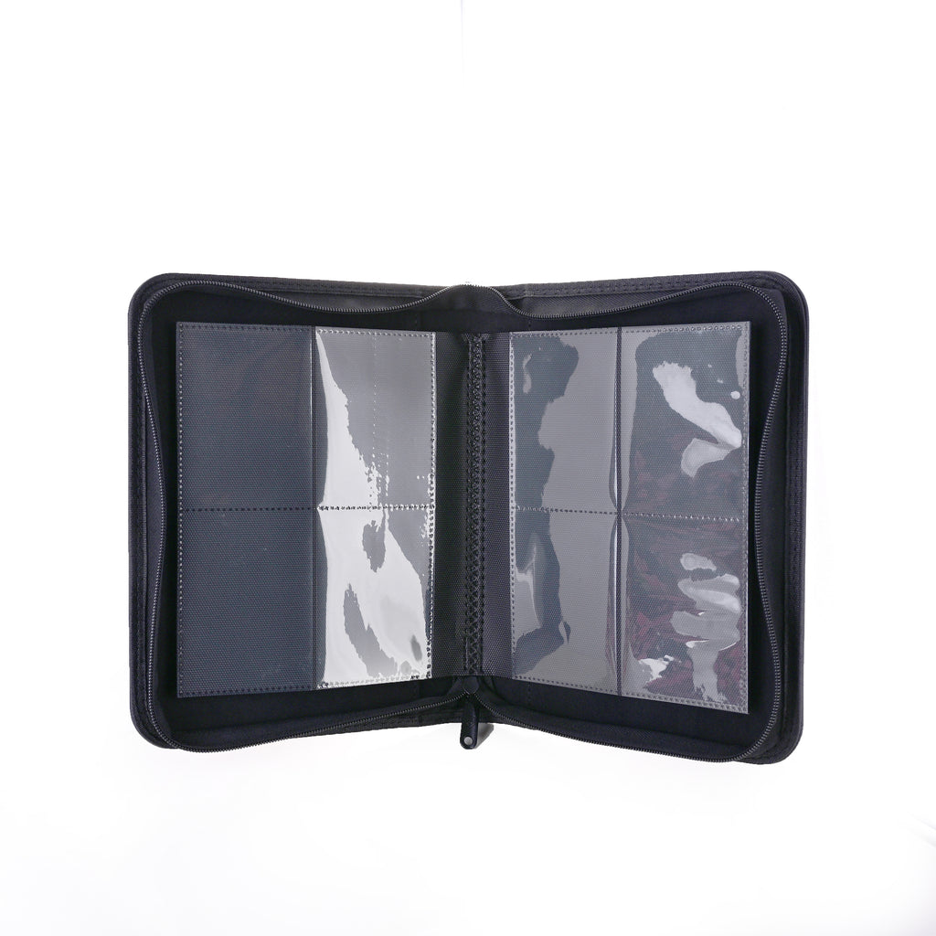 Guardian Shield Zip Binder 4 Pocket Black