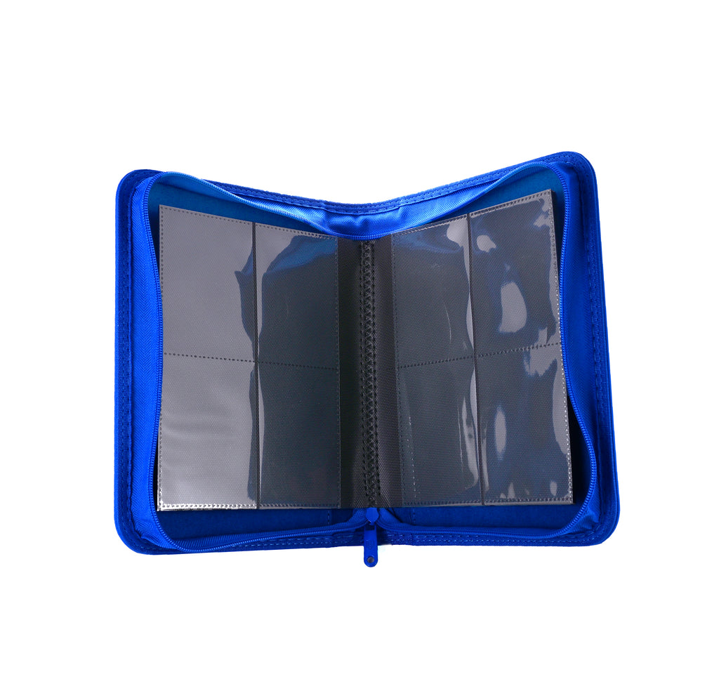 Guardian Shield Zip Binder 4 Pocket Blue