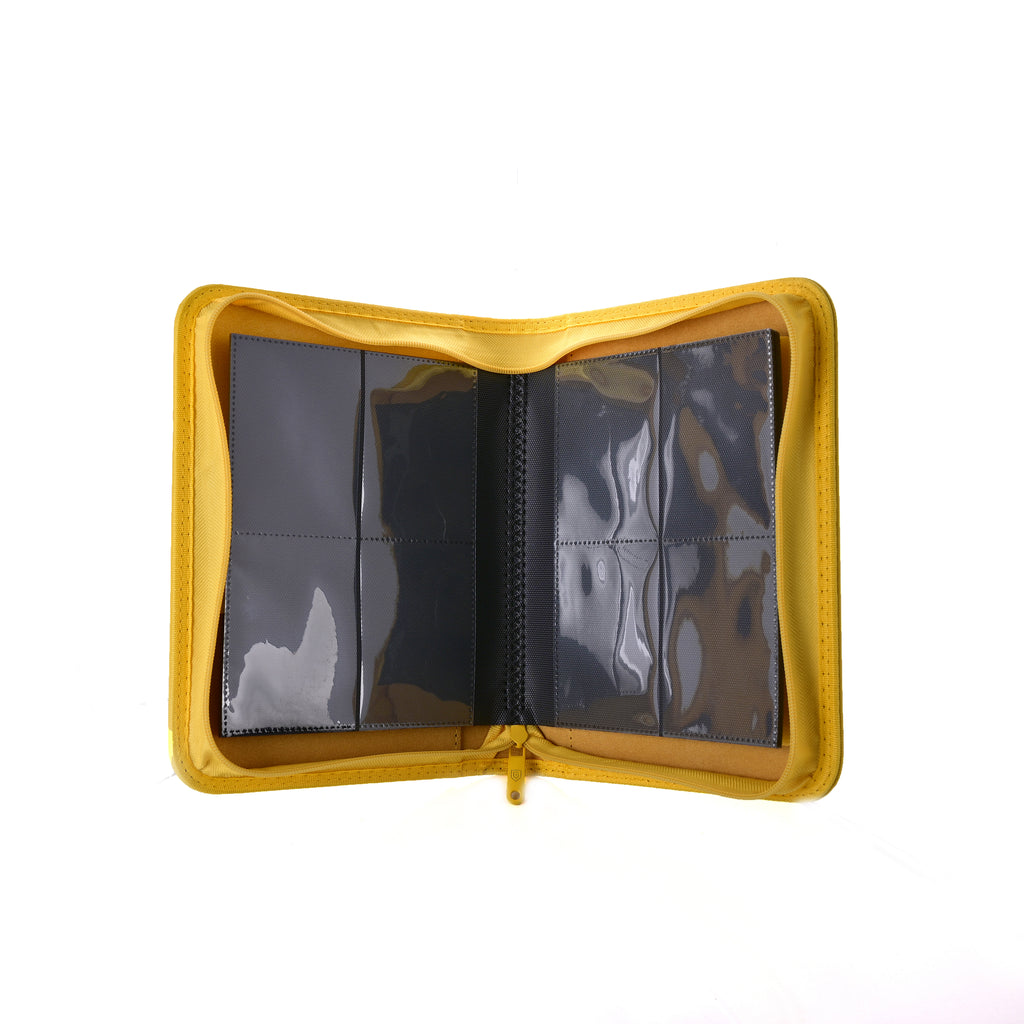 Guardian Shield Zip Binder 4 Pocket Yellow