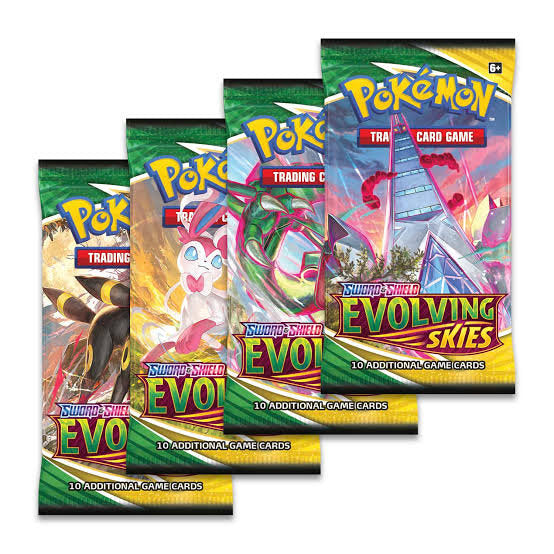 Pokemon Evolving Skies Booster Pack (Assorted)