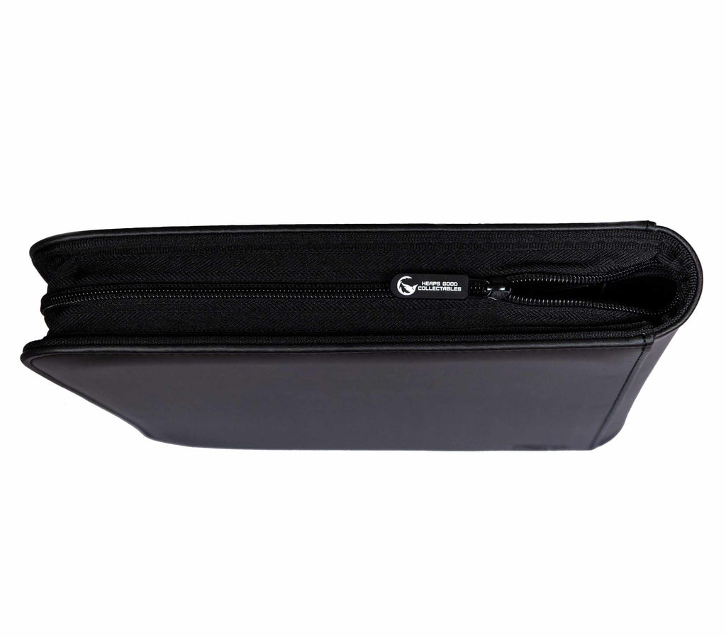 Heaps Good Collectables 9 Pocket Ultimate Binder Matte Black