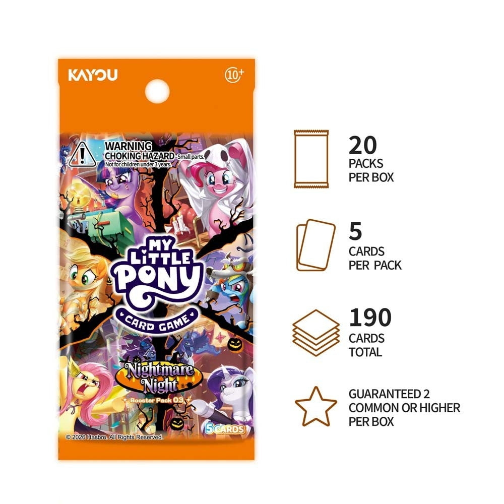 My Little Pony TCG: Nightmare Night Booster Box