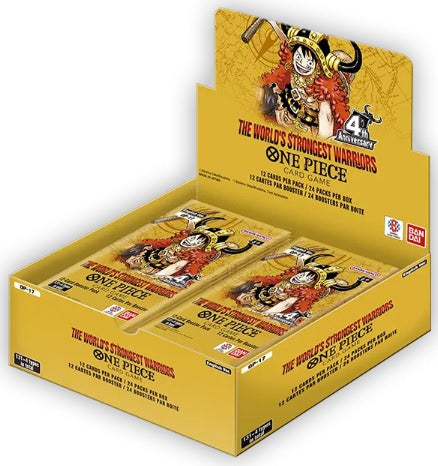 One Piece: The World's Strongest Warriors Booster Display (OP-17)