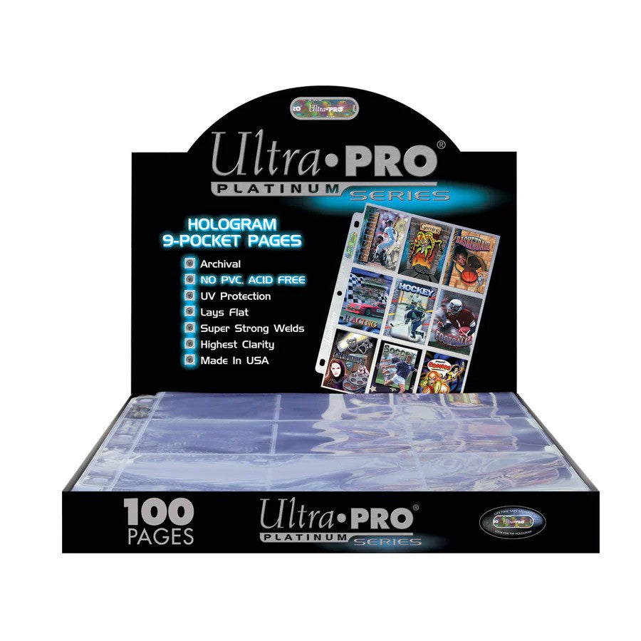 Ultra PRO Platinum 9 Pocket Hologram Page