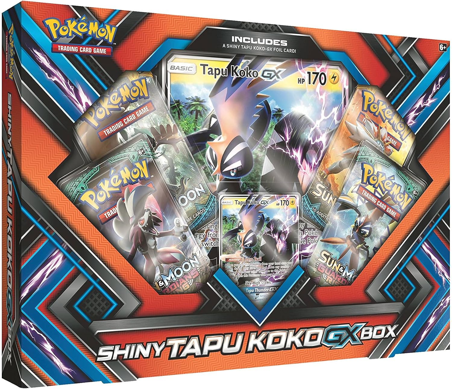 Shiny Tapu Koko GX Box