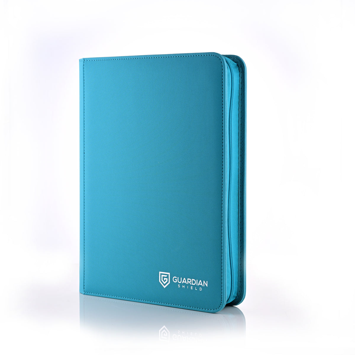 Guardian Shield Zip Binder 9 Pocket Turquoise