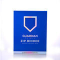Guardian Shield Zip Binder 9 Pocket Blue