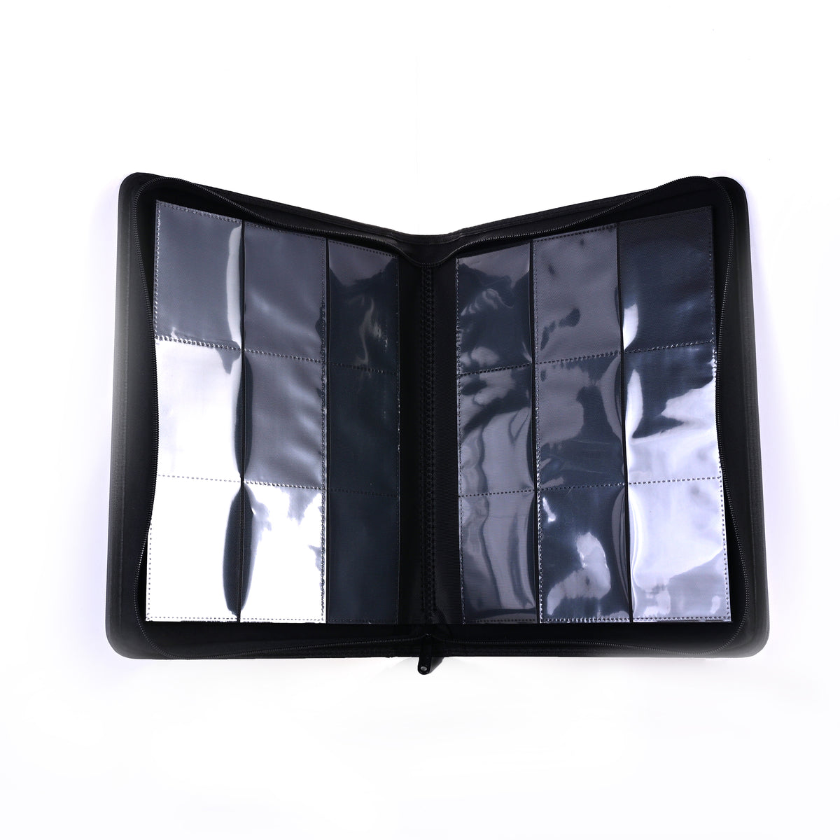 Guardian Shield Zip Binder 9 Pocket Black