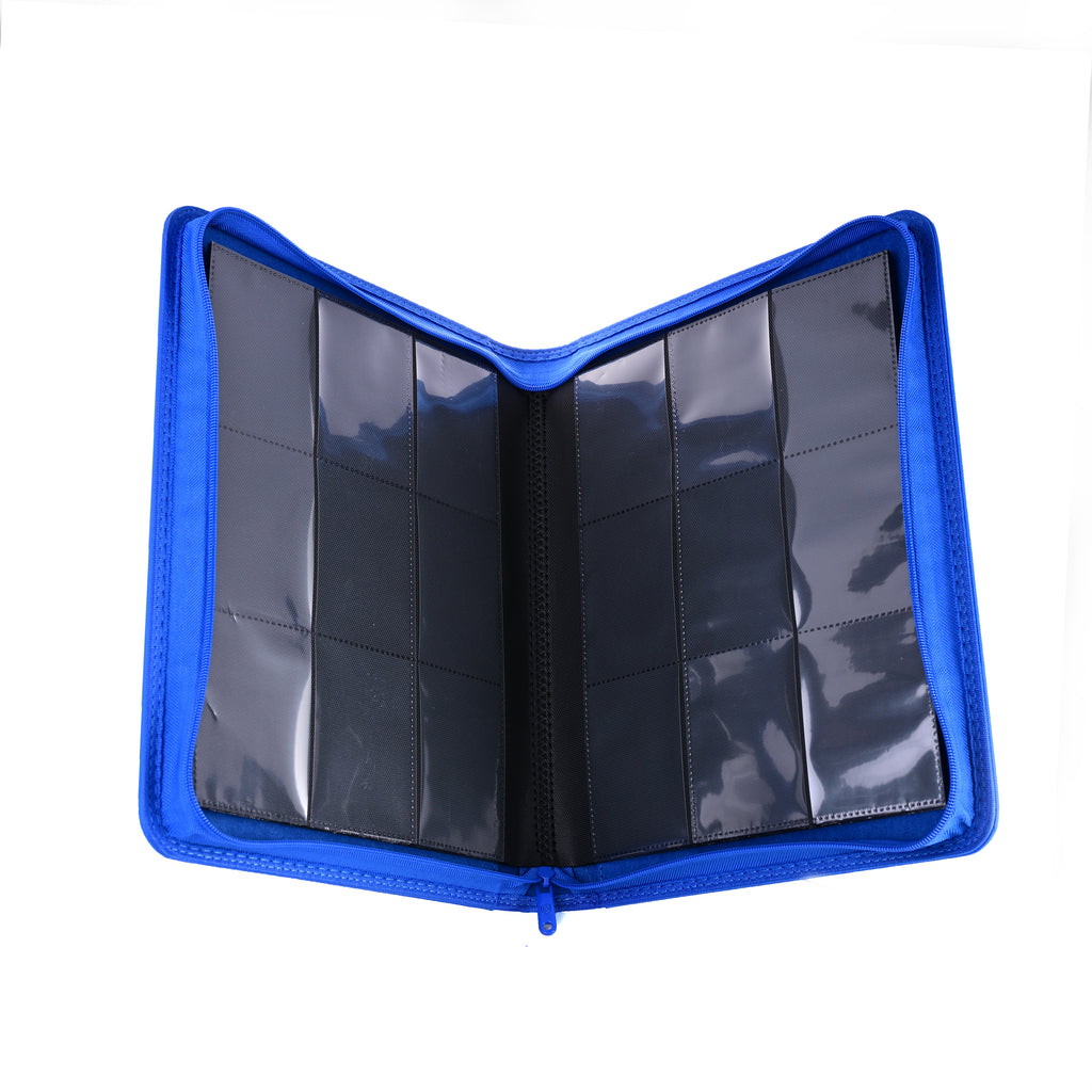 Guardian Shield Zip Binder 9 Pocket Blue