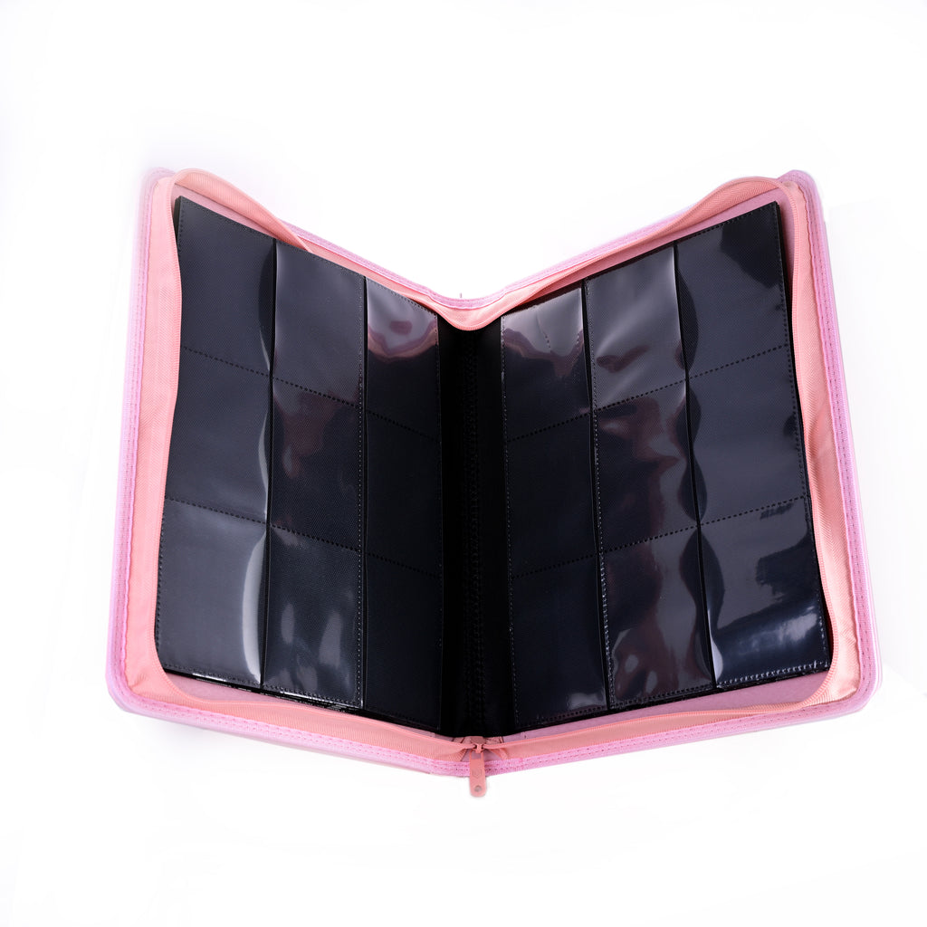 Guardian Shield Zip Binder 9 Pocket Pink