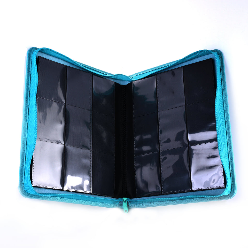 Guardian Shield Zip Binder 9 Pocket Turquoise