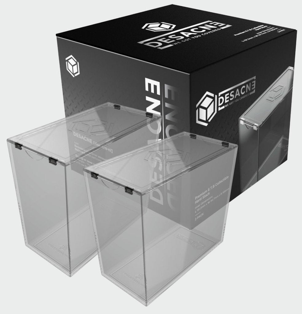 Desacne - Premium Pokemon Elite Trainer Box Protector - 2 Pack