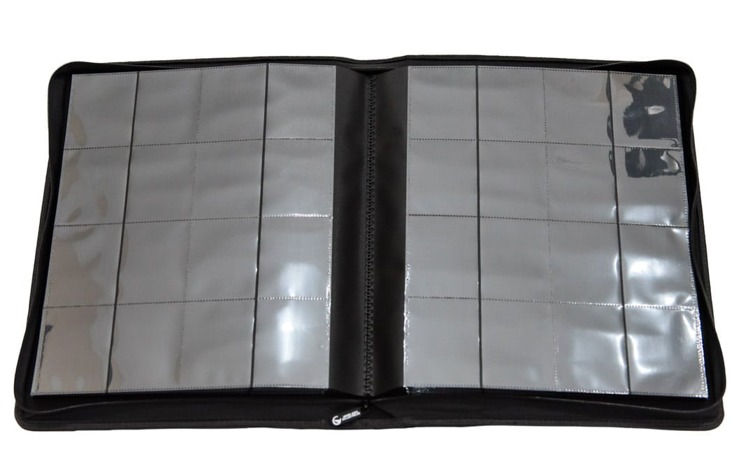 Heaps Good Collectables 16 Pocket Ultimate Binder Black