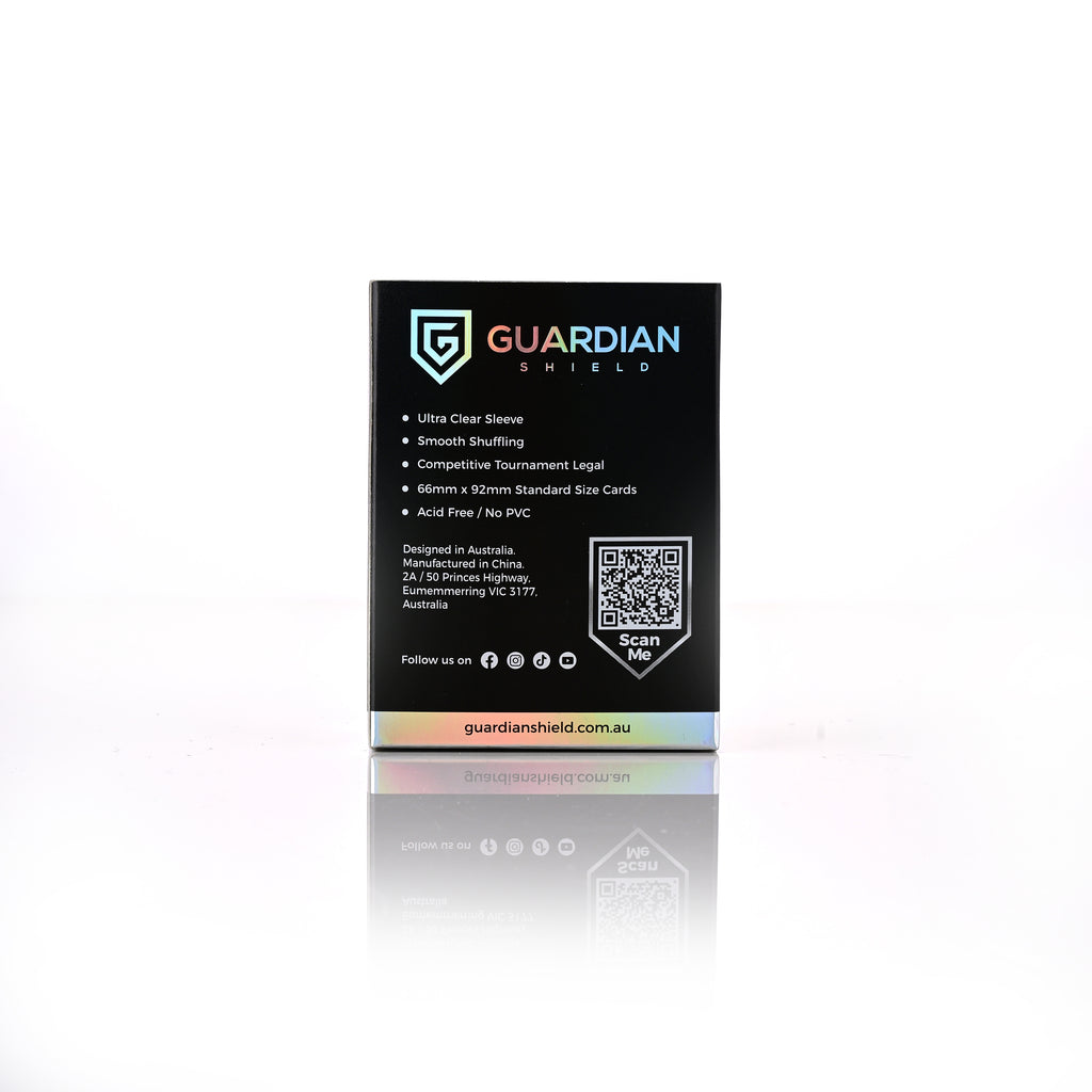 Guardian Shield Deck Sleeves Black