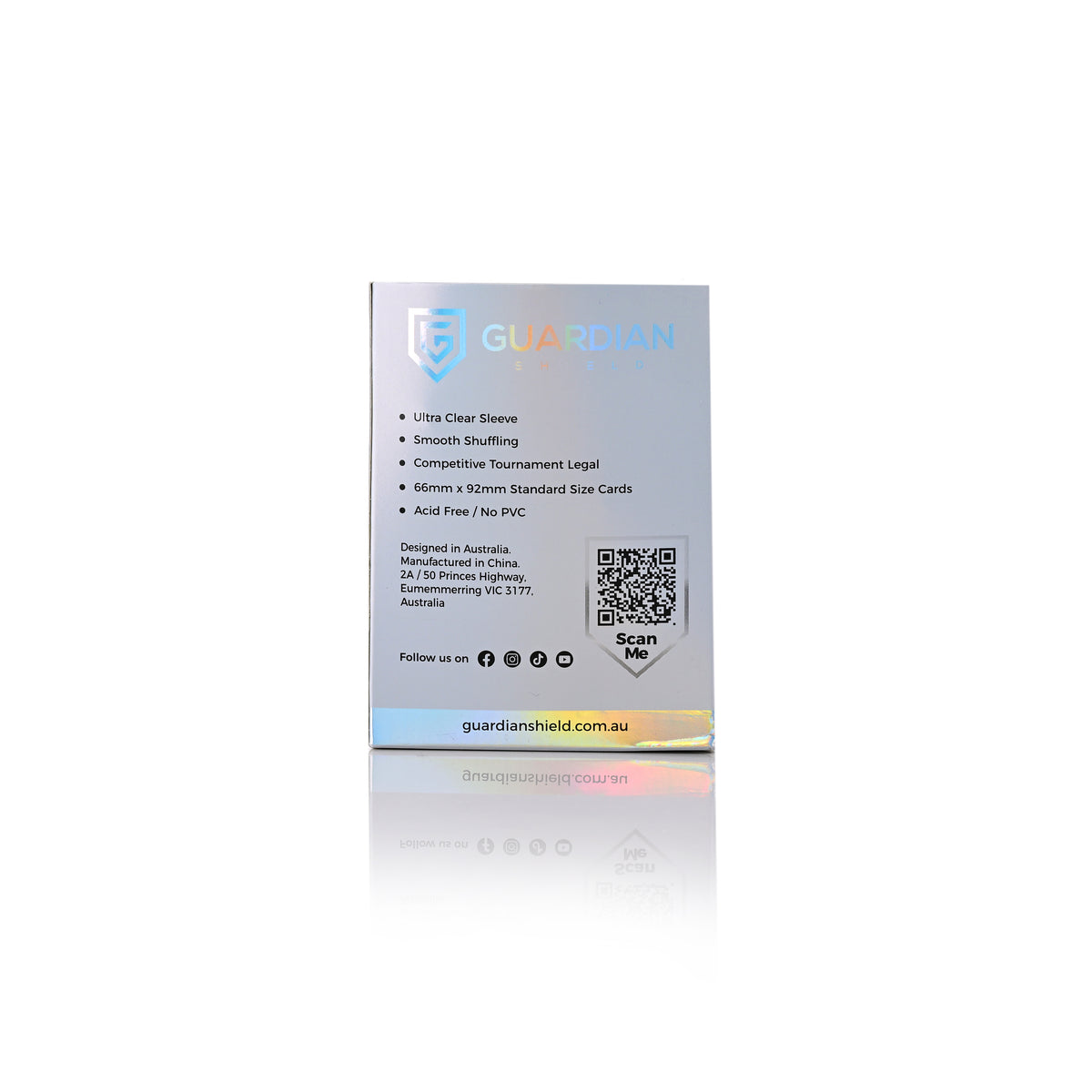 Guardian Shield Deck Sleeves Cream