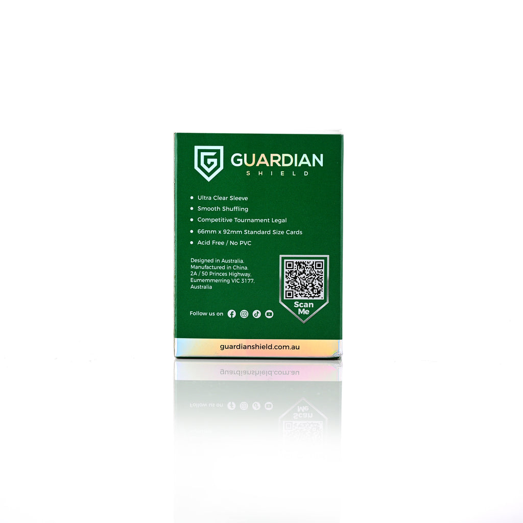 Guardian Shield Deck Sleeves Green