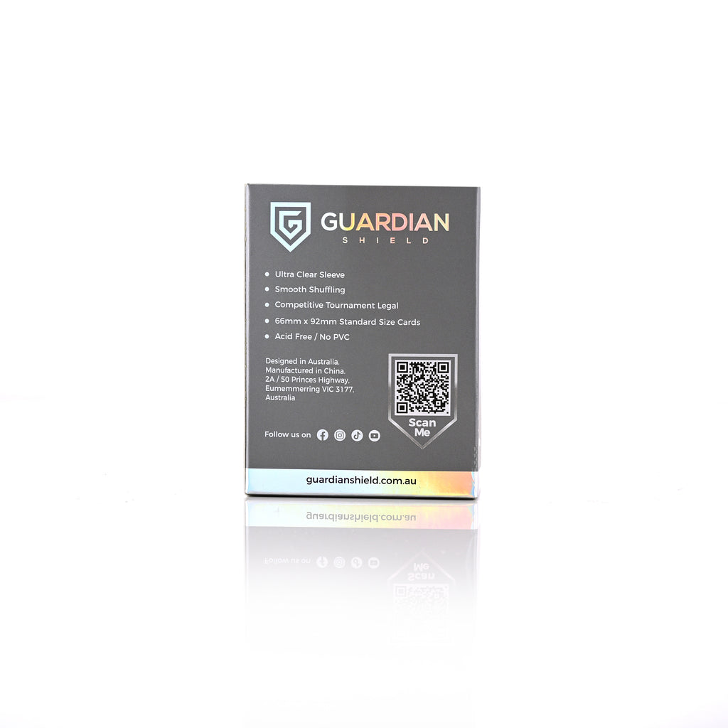 Guardian Shield Deck Sleeves Silver