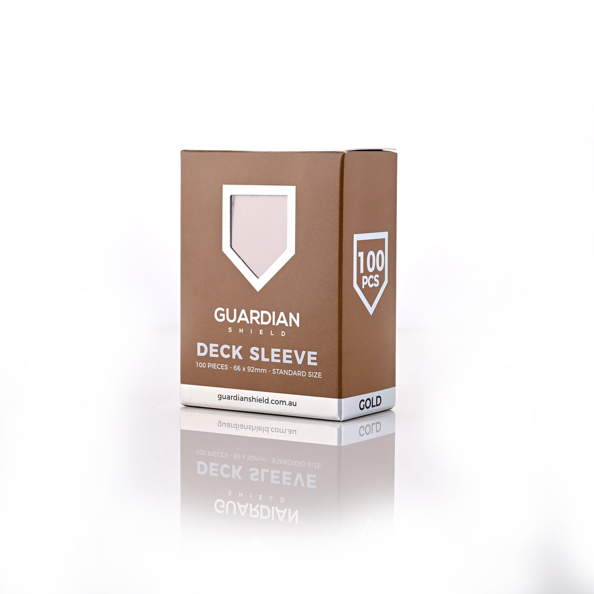 Guardian Shield Deck Sleeves Gold