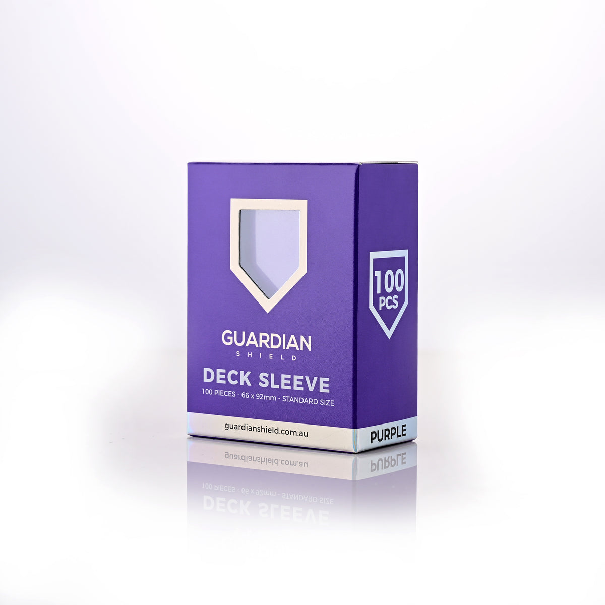 Guardian Shield Deck Sleeves Purple