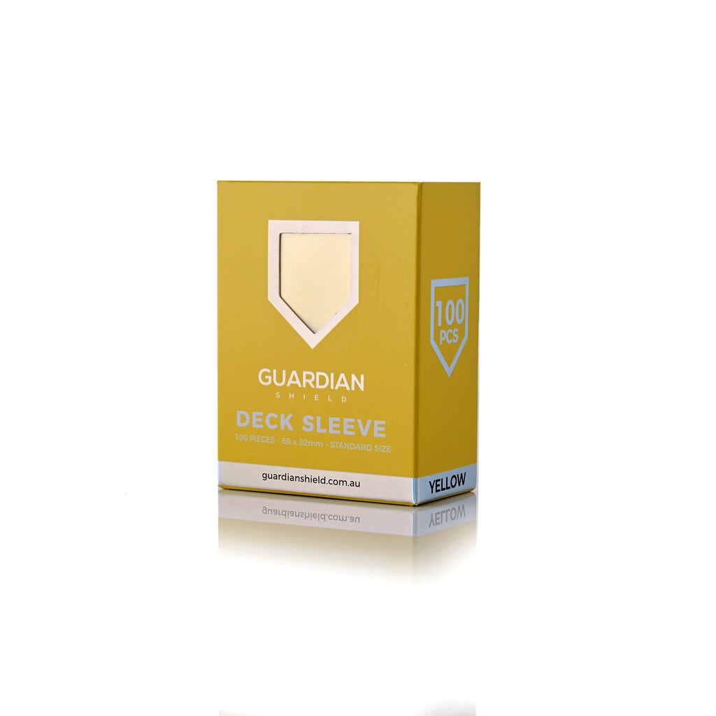 Guardian Shield Deck Sleeves Yellow