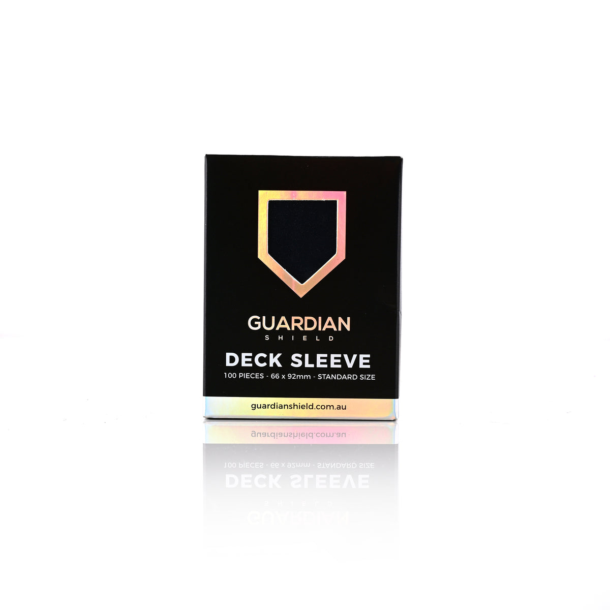 Guardian Shield Deck Sleeves Black