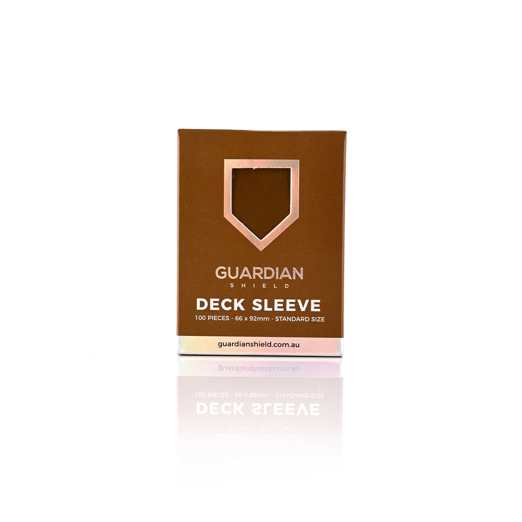 Guardian Shield Deck Sleeves Gold