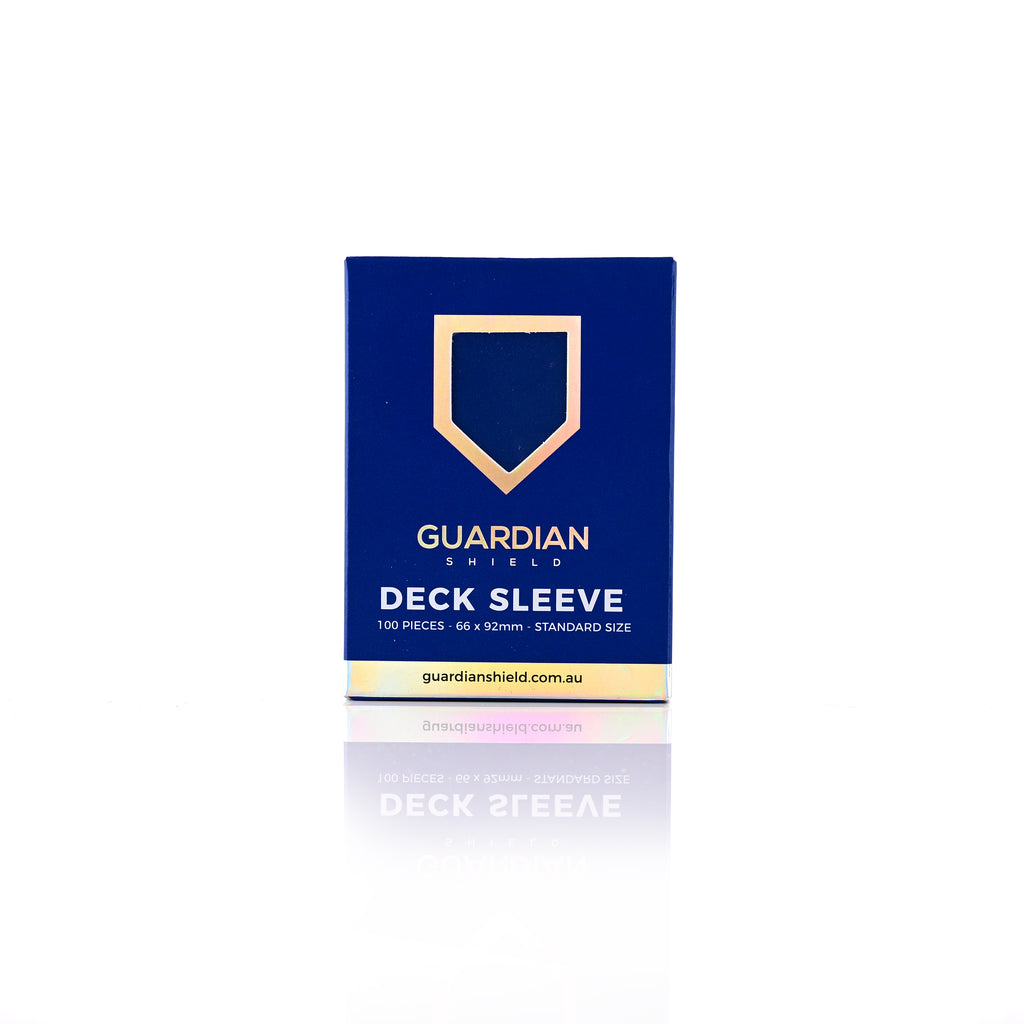 Guardian Shield Deck Sleeves Navy Blue