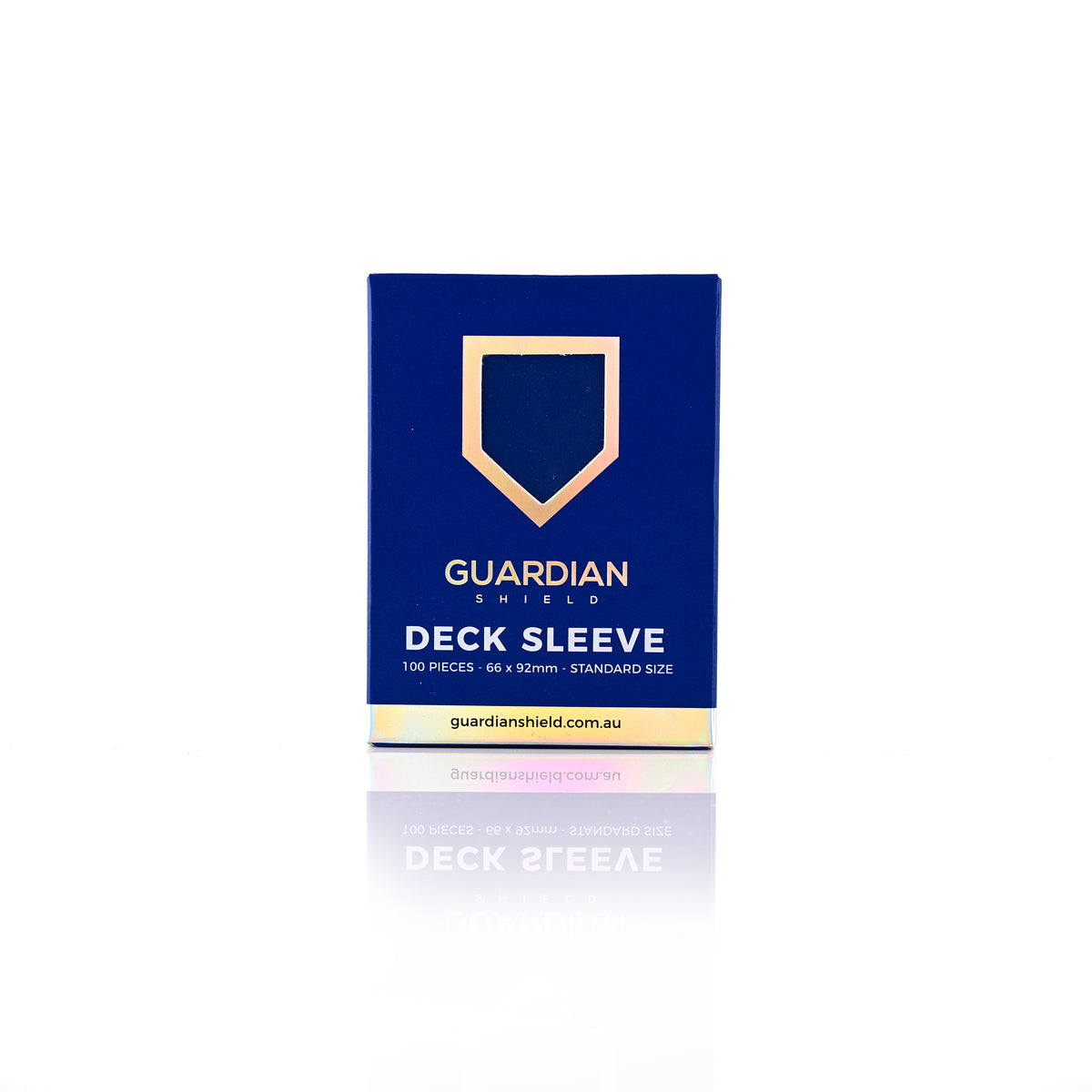 Guardian Shield Deck Sleeves Navy Blue