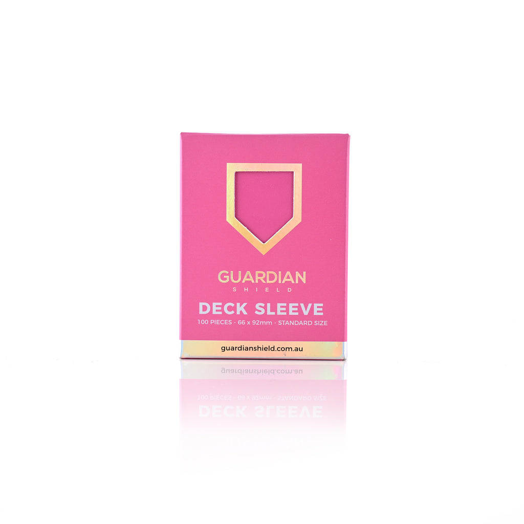Guardian Shield Deck Sleeves Pink