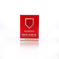 Guardian Shield Deck Sleeves Red