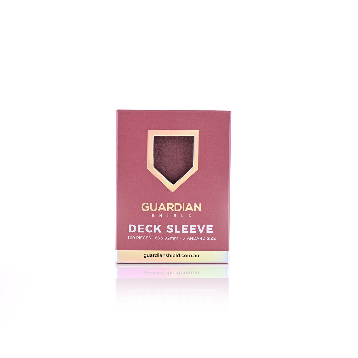 Guardian Shield Deck Sleeves Rose Gold